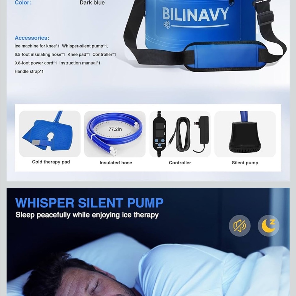Blue Cold Therapy System - Picture 6 of 11